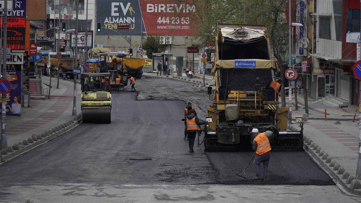 İstanbul Geneli 1. Kısım Yollarda Kullanılmak Üzere Plent Altı Asfalt Temini, Nakli ve Serimi İşi